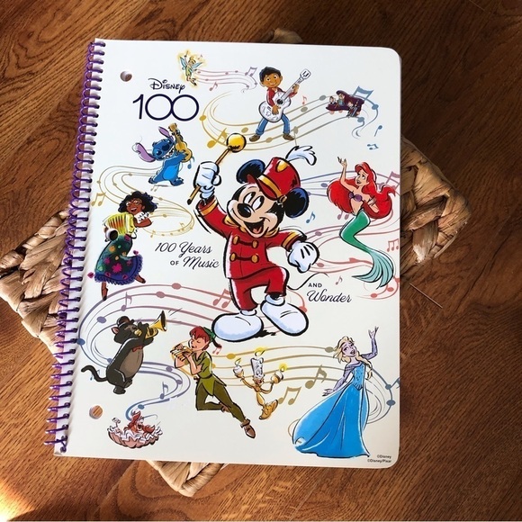 Disney 100 Years Journal 50 Wide Rule Sheets - Picture 1 of 3